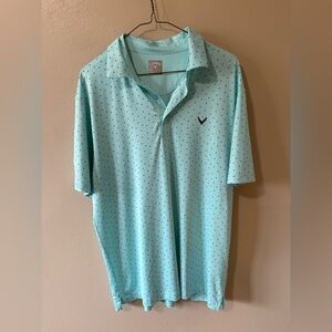 Callaway Polo Golf Shirt mens size Medium
